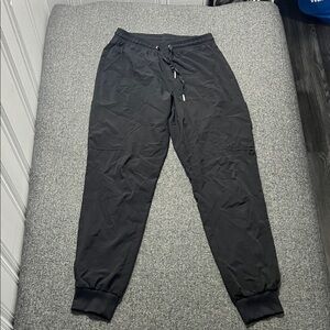 Black Scrub Jogger Pants